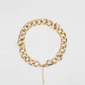 Gold pet necklace