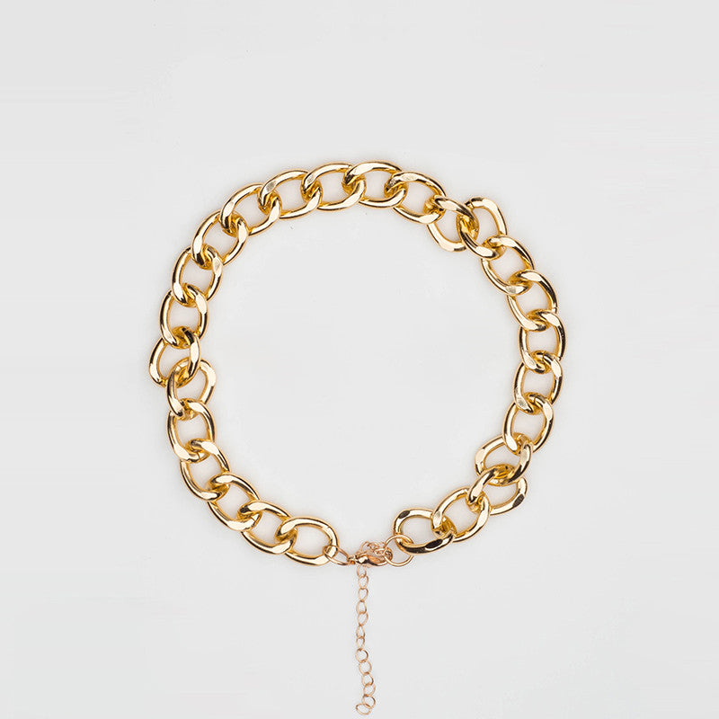 Gold pet necklace