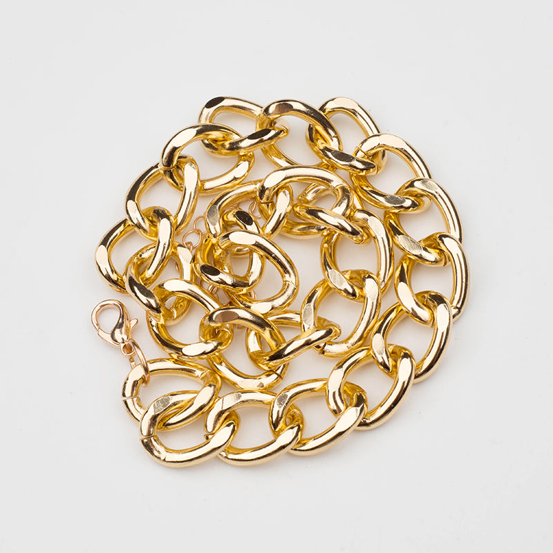 Gold pet necklace