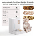 WiFi automatic pet feeder and waterer 2-in-1 set
