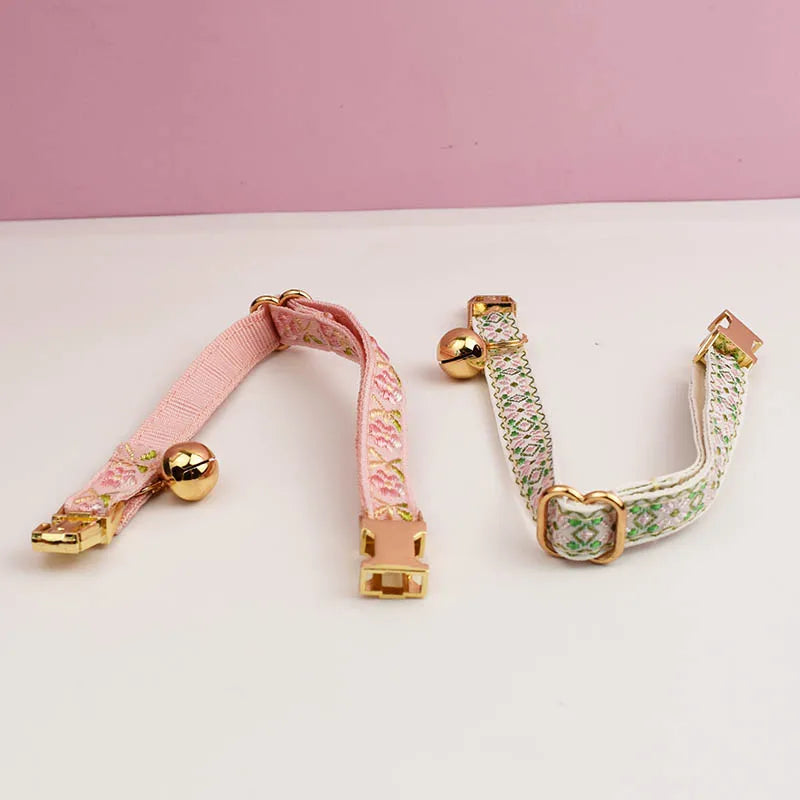 Floral Bell Collar