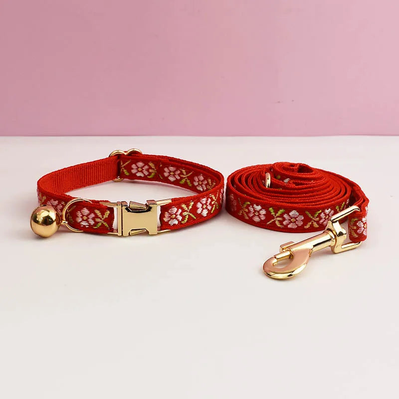 Floral Bell Collar