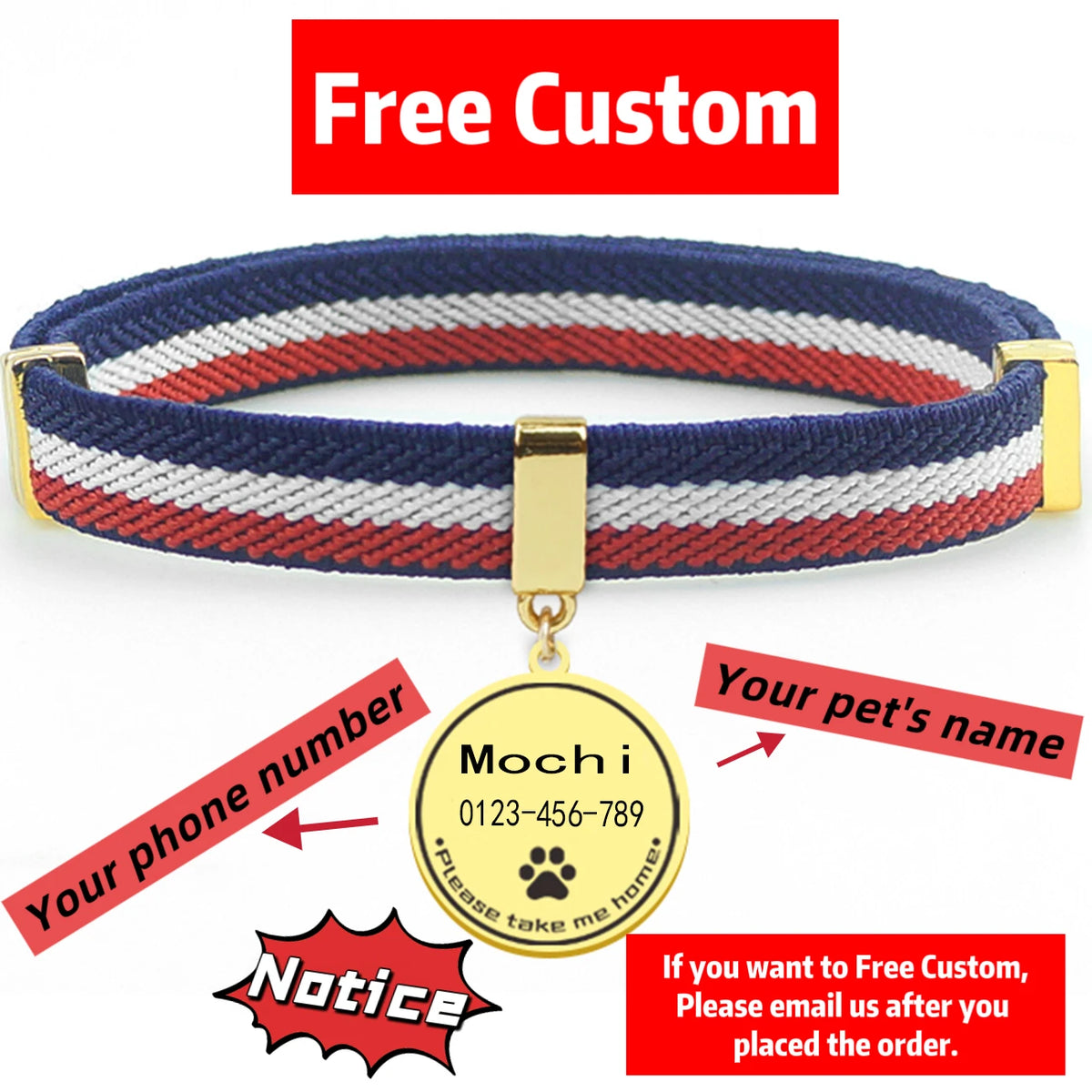 Breakaway AirTag Collar