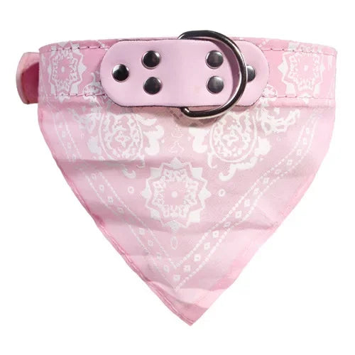 Bandana Print Collar