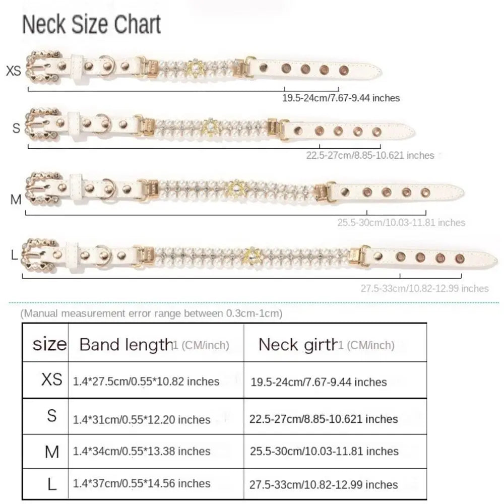 Rhinestone bling pet collar