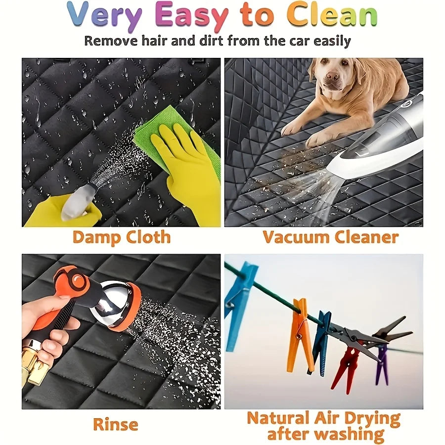 Waterproof dog car seat cover hammock