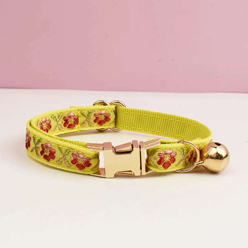 Floral Bell Collar