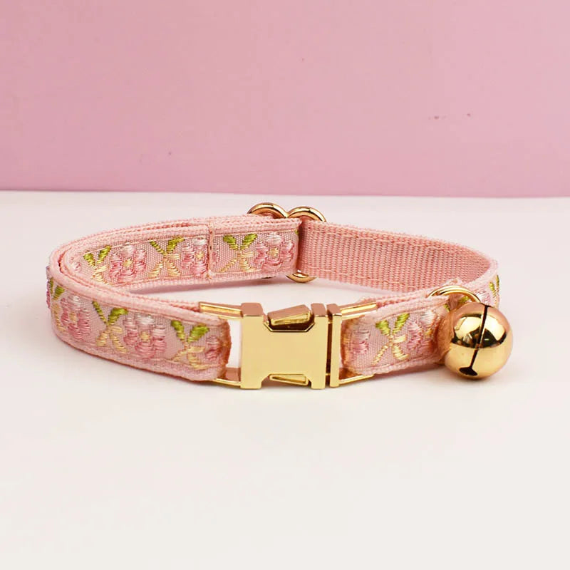 Floral Bell Collar