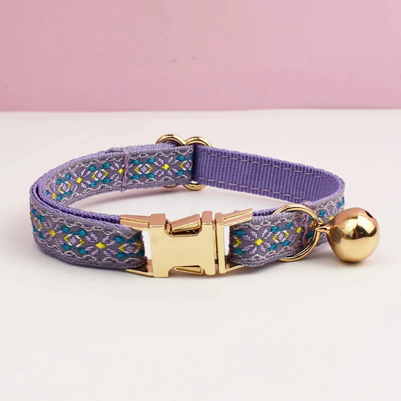 Floral Bell Collar