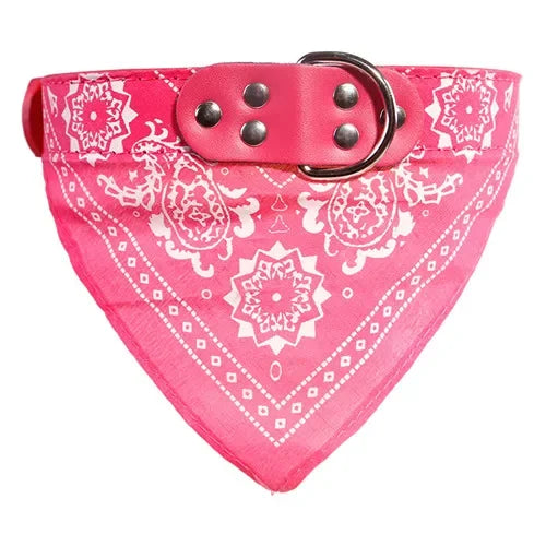 Bandana Print Collar