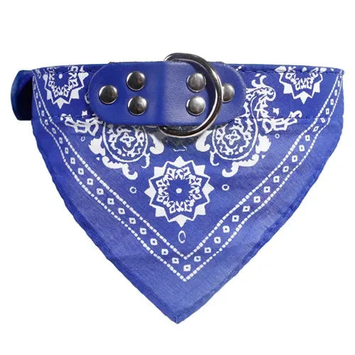 Bandana Print Collar