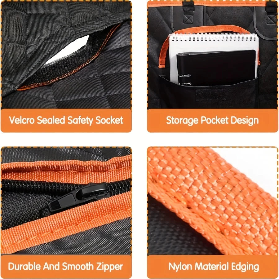 Waterproof dog car seat cover hammock