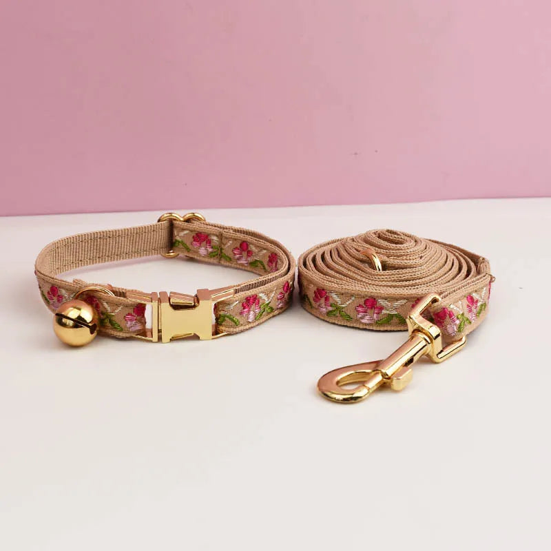 Floral Bell Collar