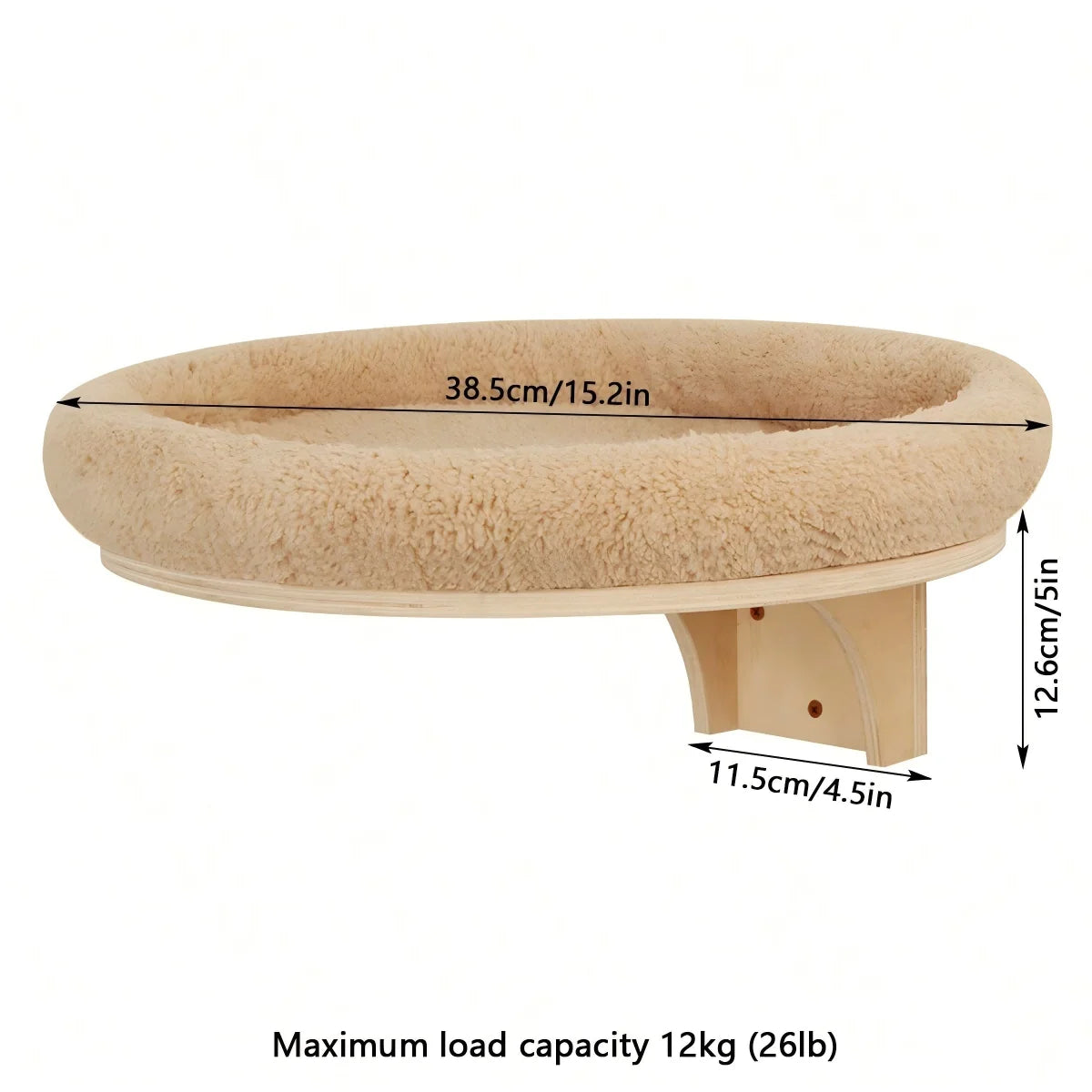 Modular cat wall climbing shelf system