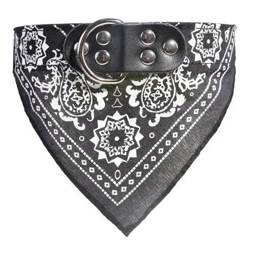 Bandana Print Collar