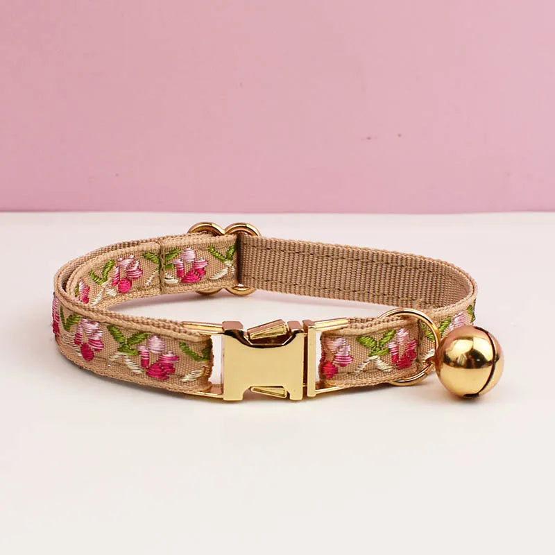 Floral Bell Collar