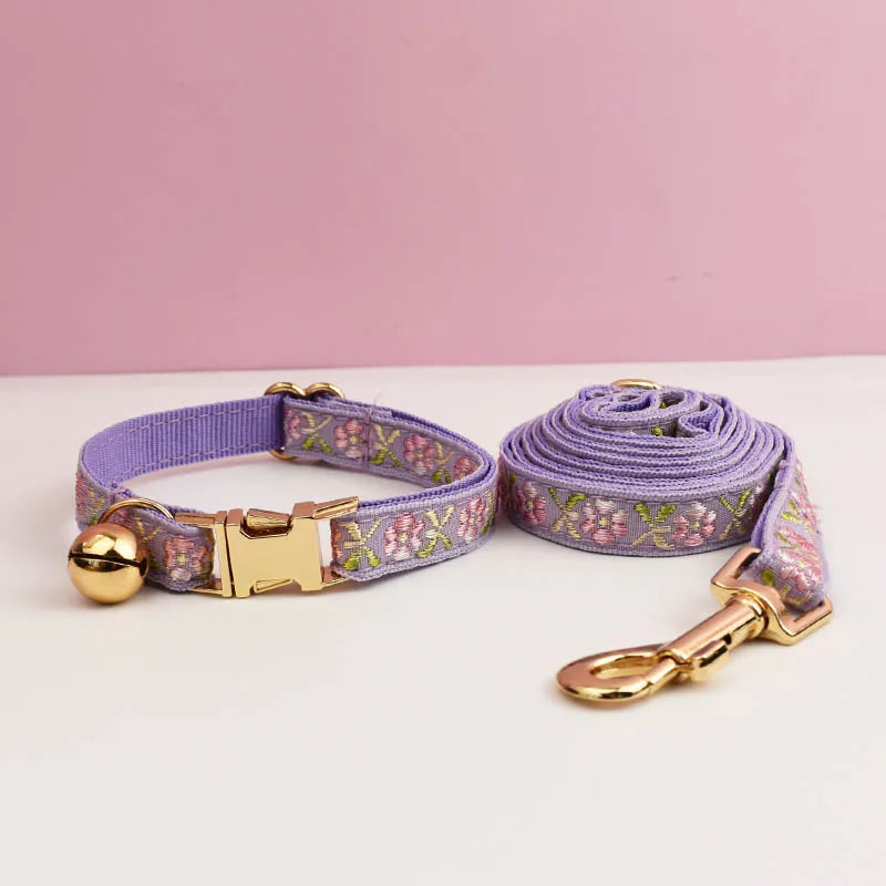 Floral Bell Collar