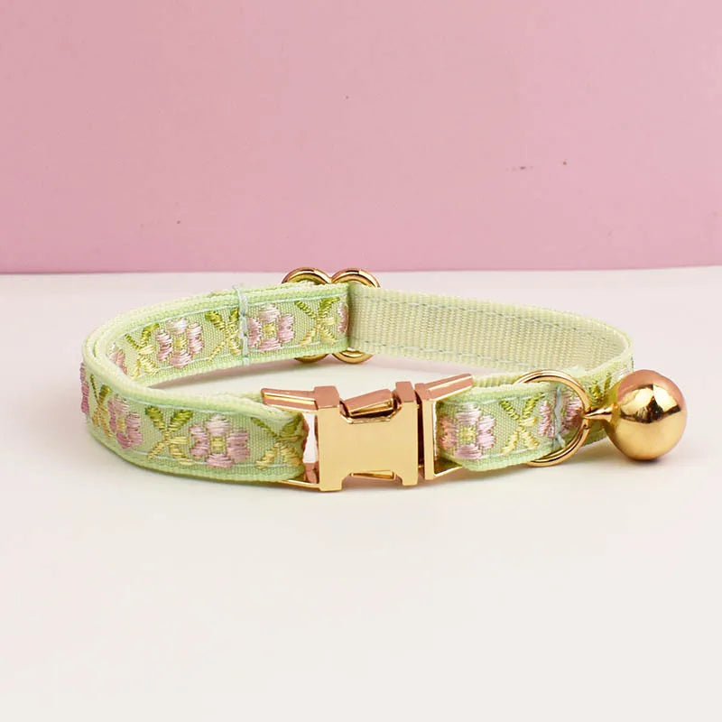Floral Bell Collar