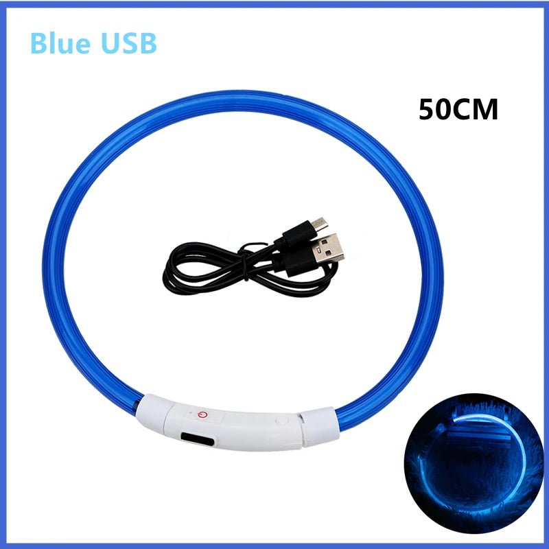 LED Glow-in-the-Dark Collar