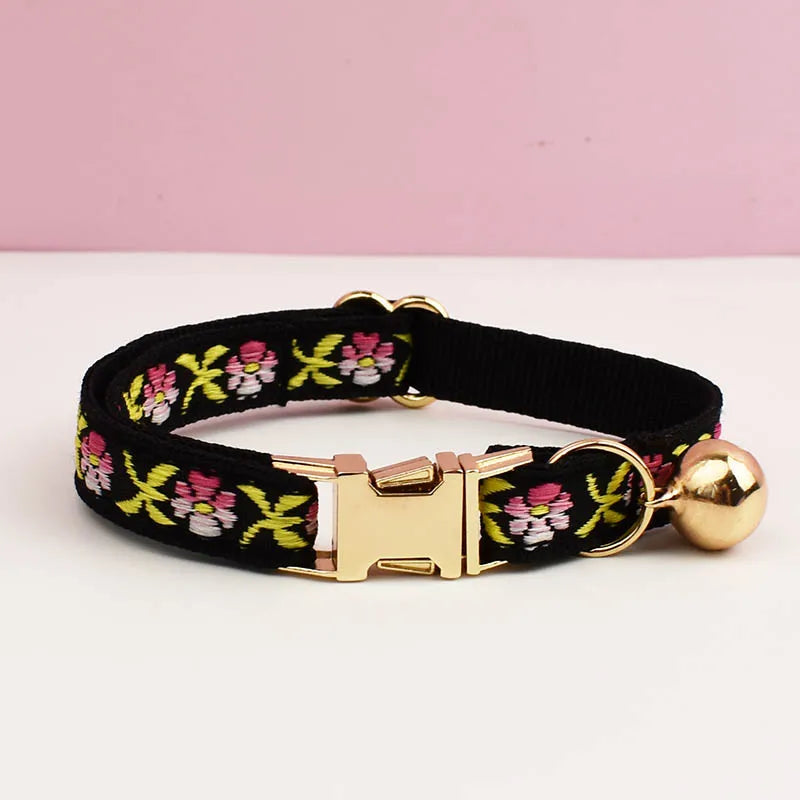 Floral Bell Collar