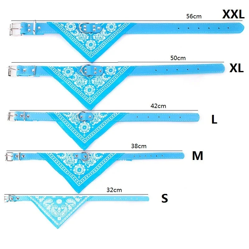 Bandana Print Collar