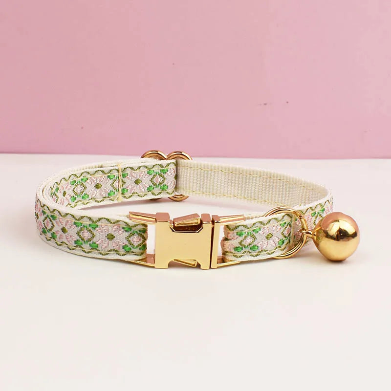 Floral Bell Collar