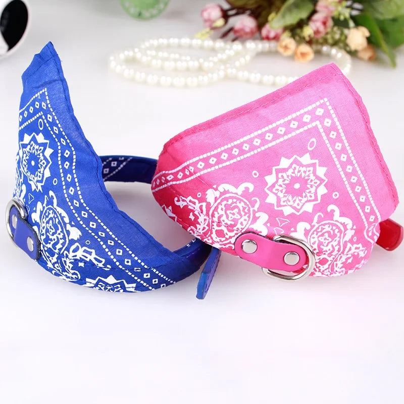 Bandana Print Collar