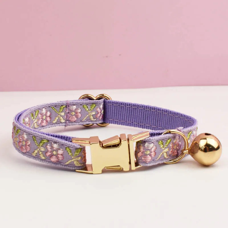 Floral Bell Collar