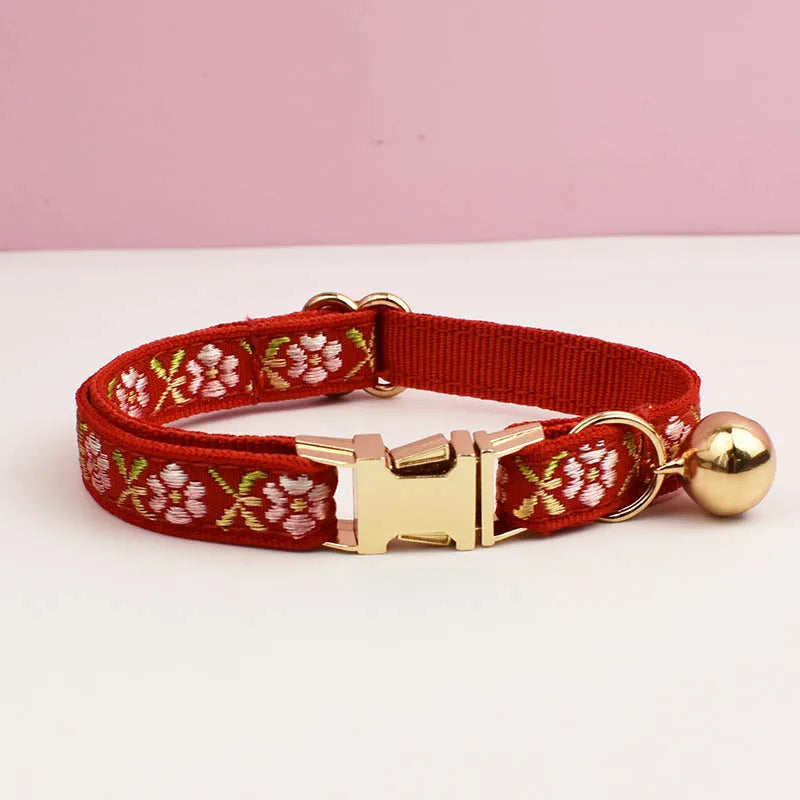 Floral Bell Collar