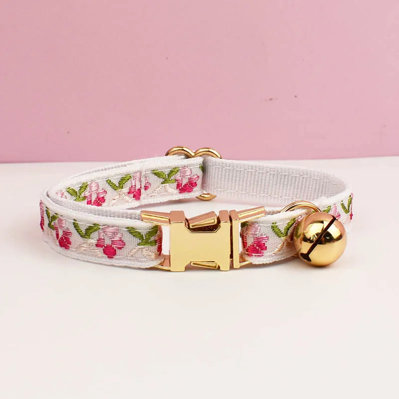 Floral Bell Collar