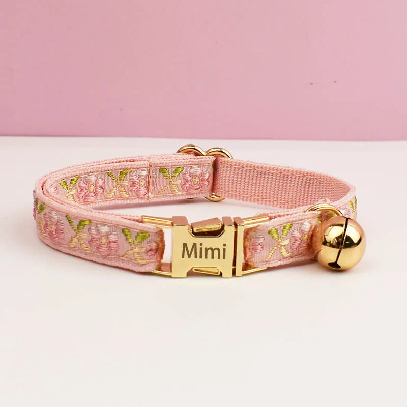 Floral Bell Collar