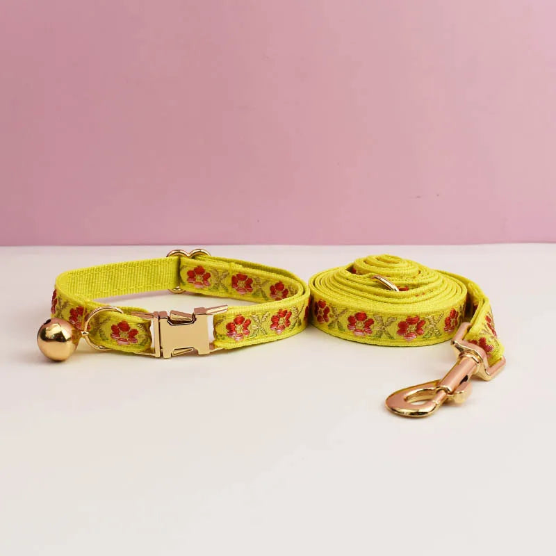 Floral Bell Collar