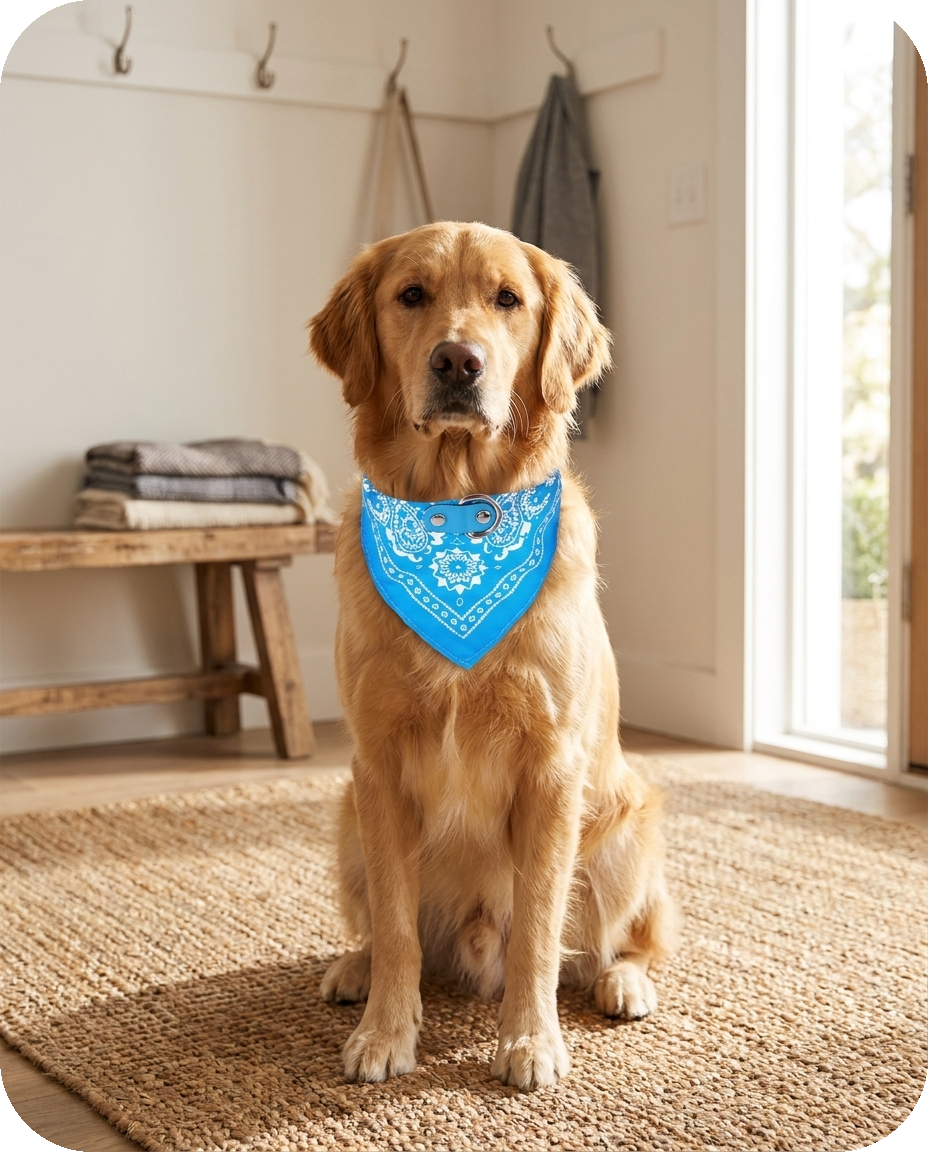 Bandana Print Collar — Alder Pets & Co.