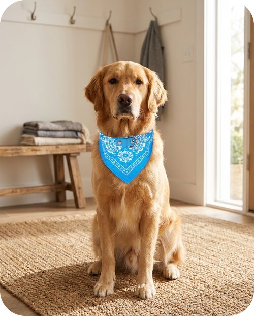Bandana Print Collar — Alder Pets & Co.