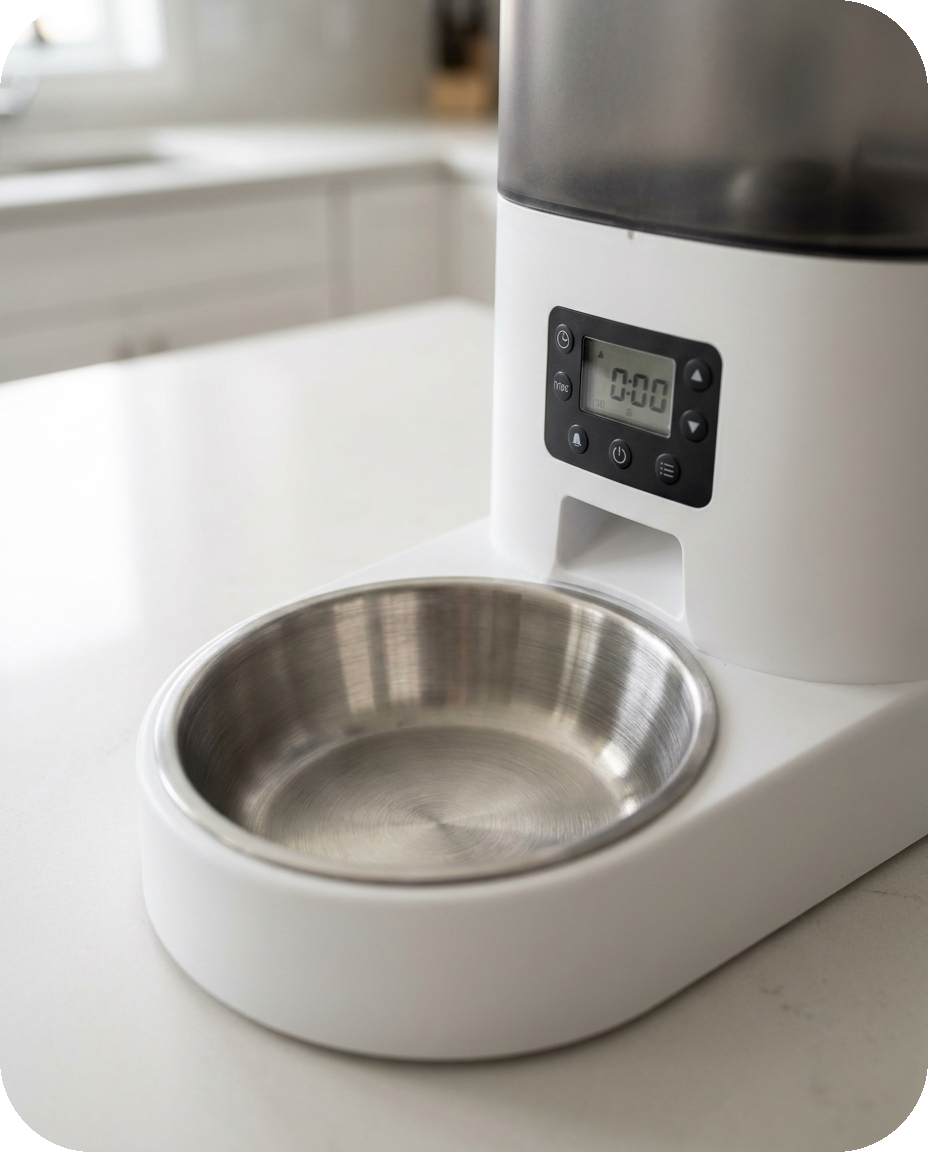 WiFi Automatic Feeder detail — Alder Pets & Co.