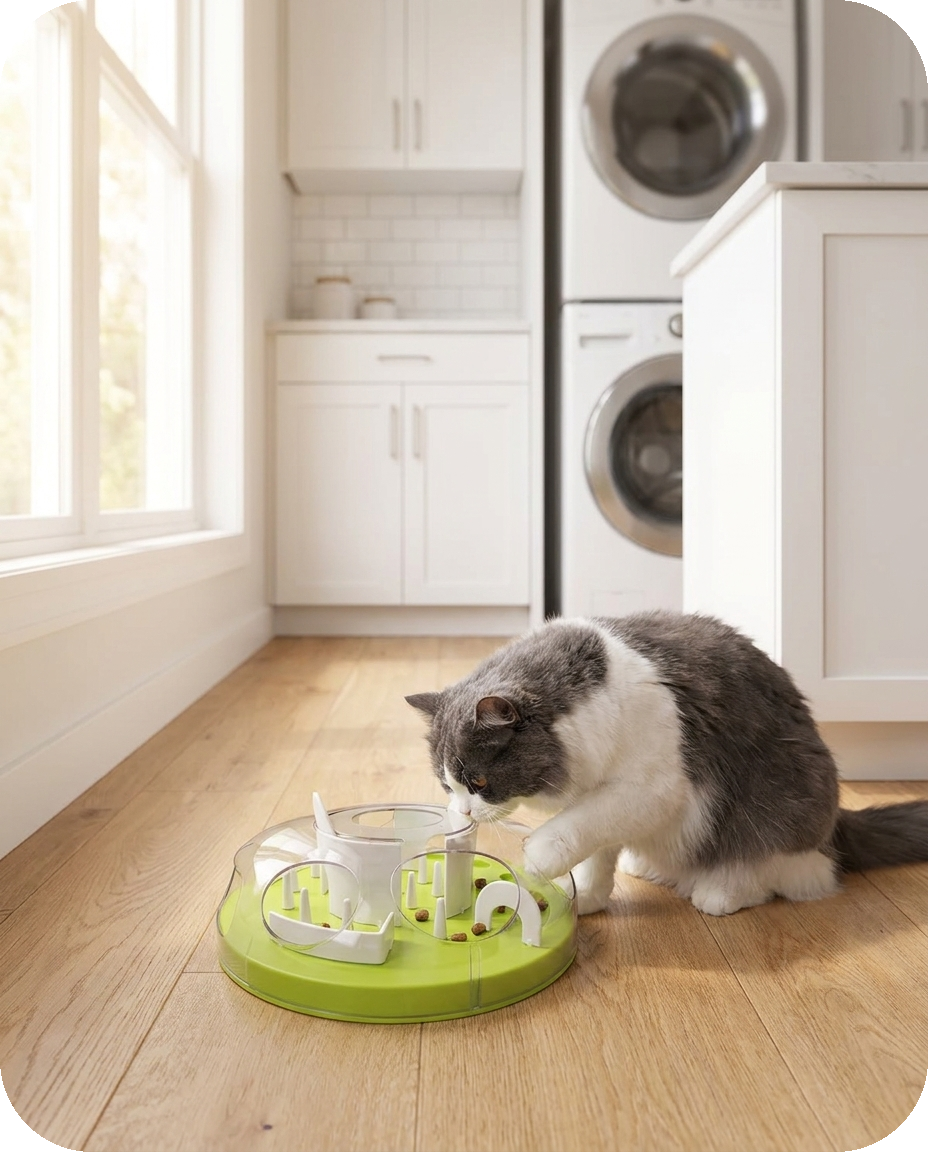 Cat IQ Puzzle Feeder — Alder Pets & Co.