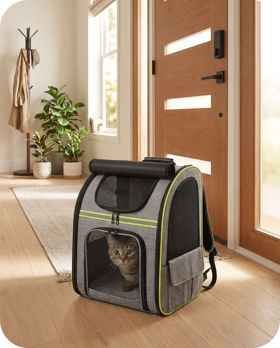 Travel Backpack Carrier — Alder Pets & Co.