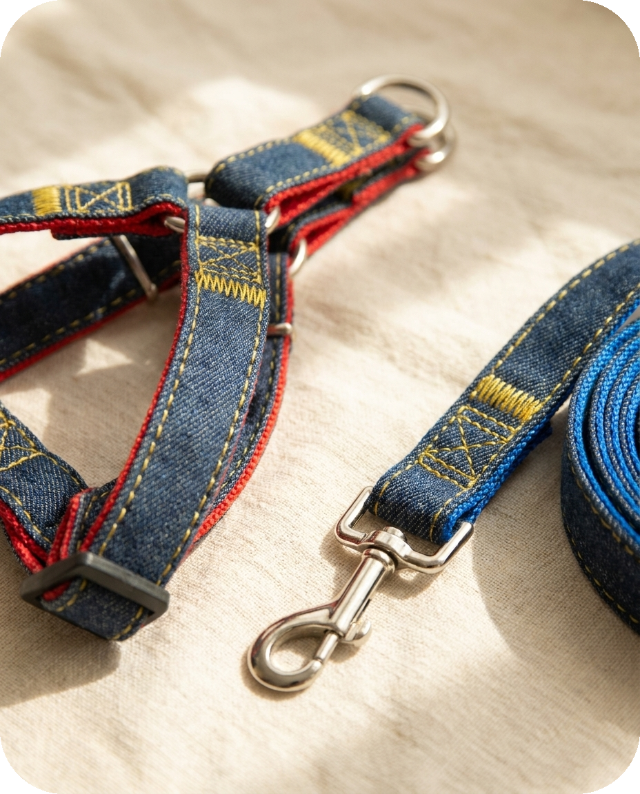 Harness & Leash Set detail — Alder Pets & Co.