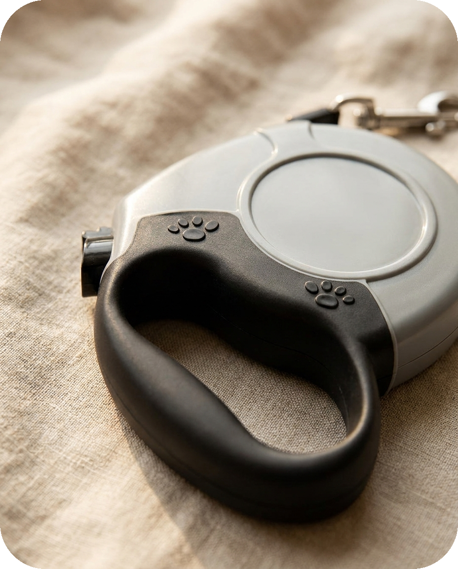 Retractable Leash detail — Alder Pets & Co.