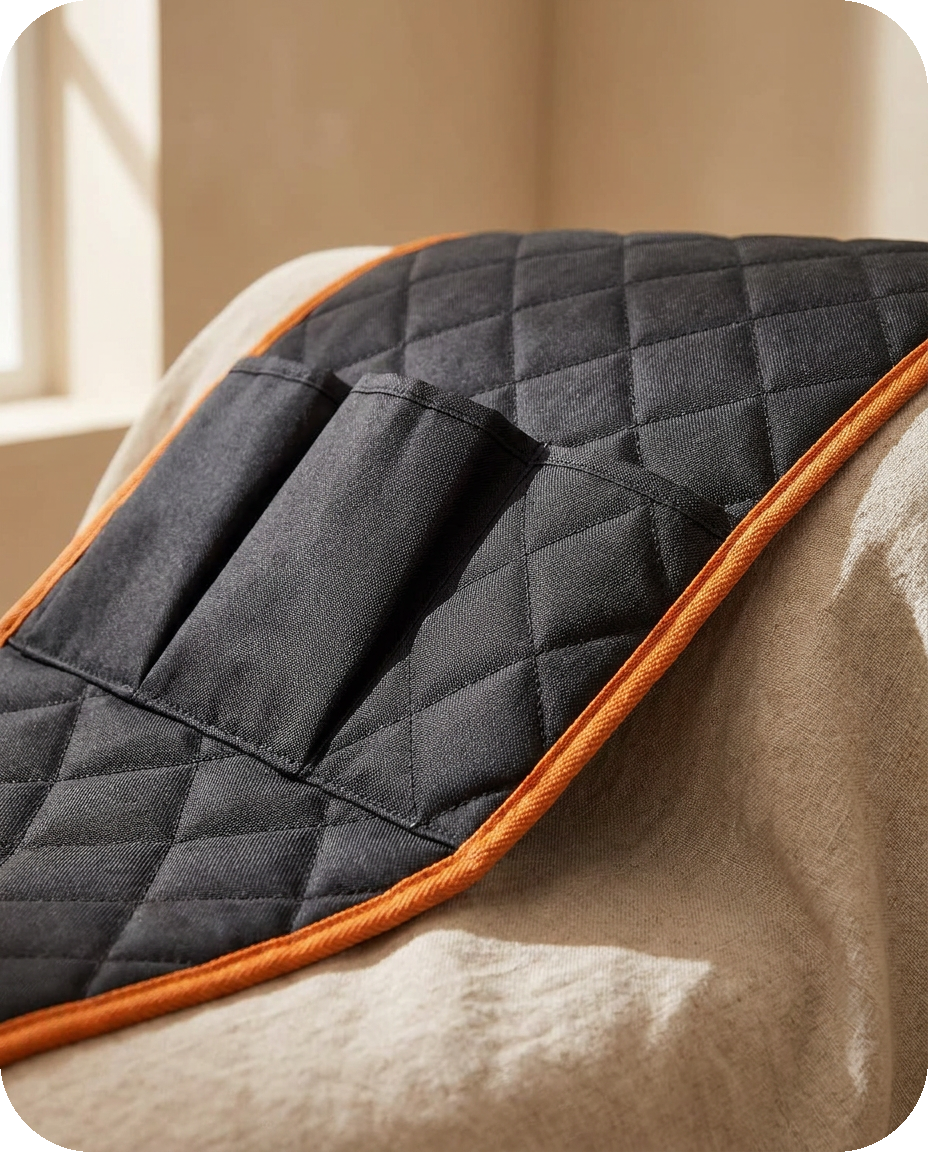 Waterproof Car Seat Cover detail — Alder Pets & Co.